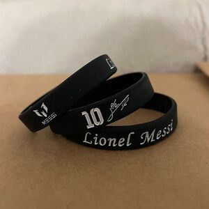Lionel Leo Messi Bracelet Wristband Fangear Inter Miami